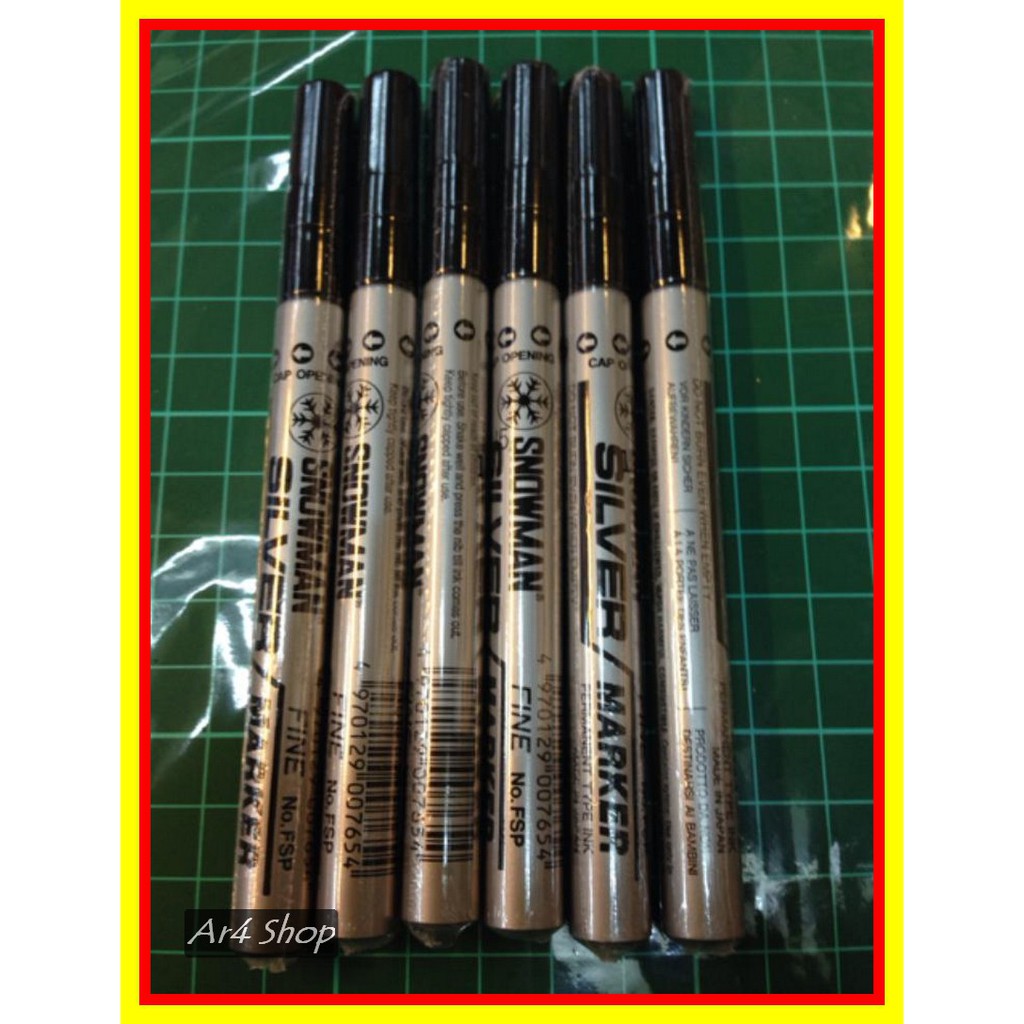 

Paint Marker - Snowman - Silver Fine Point & 40;Dozen& 41;
