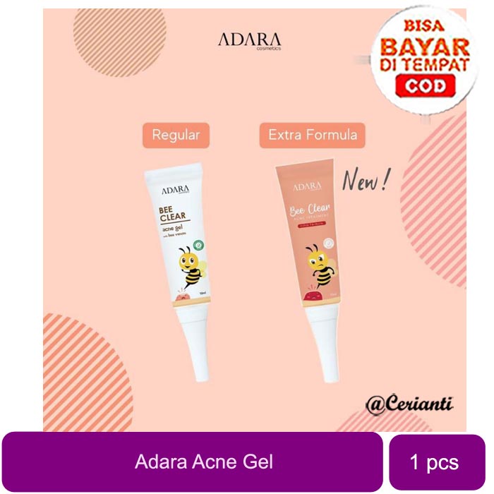 [BPOM] Adara Bee Acne Gel - Obat Totol Jerawat Viral Terampuh Jerawat Batu / Meradang_Cerianti