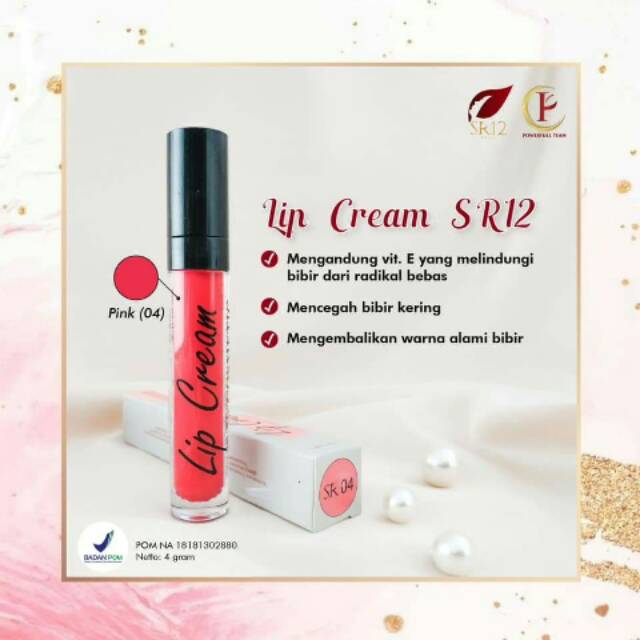 Lipstik Lip Glos Lip Liner Lipstik Cair Warna 04 Pink Sr12