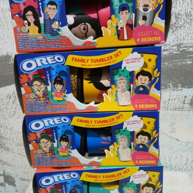 

OREO FAMILY TUMBLER SET