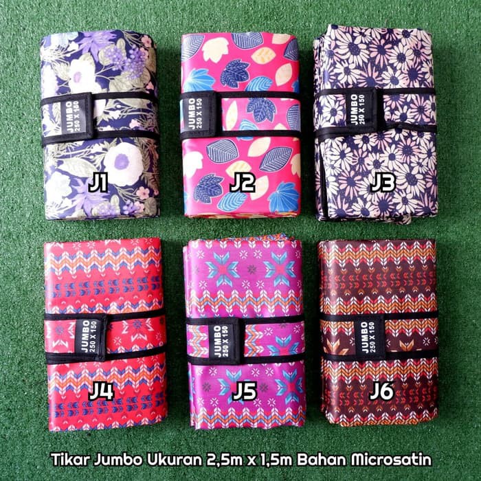 Tikar lipat praktis anti air waterproof ukuran jumbo 250 x 150 - PT1258