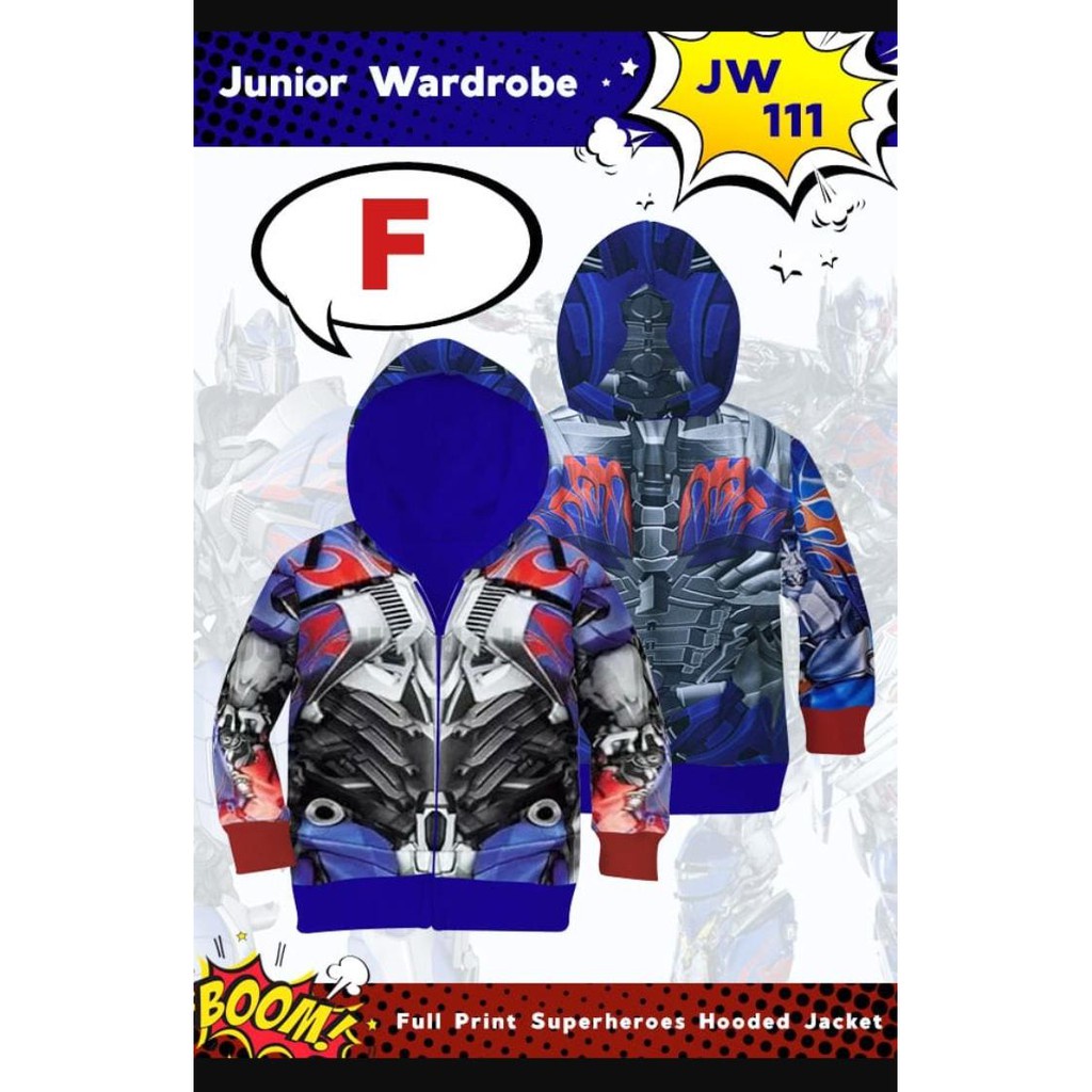 Jaket Anak Laki Import JW (2-13thn)