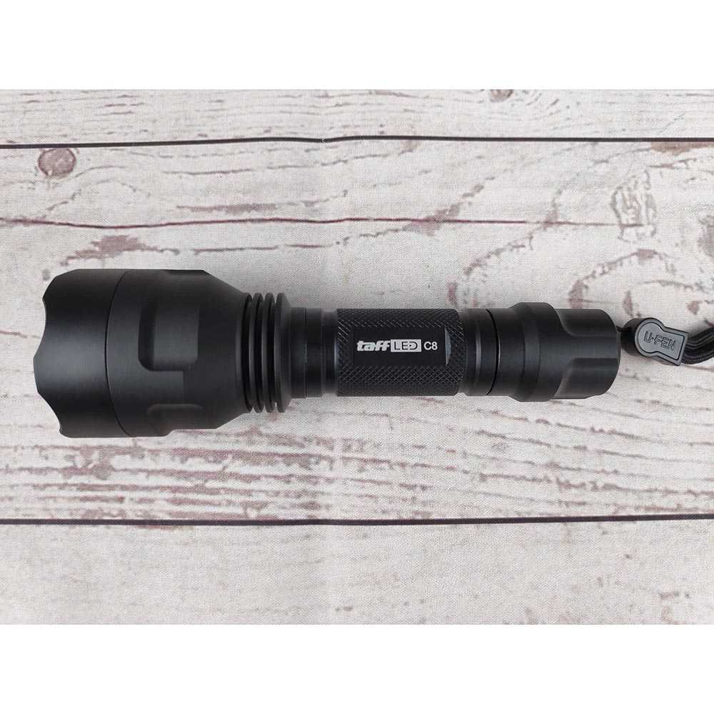 IDN TOOLS - TaffLED C8 Senter LED Flashlight Waterproof Cree Q5 3800 Lumens