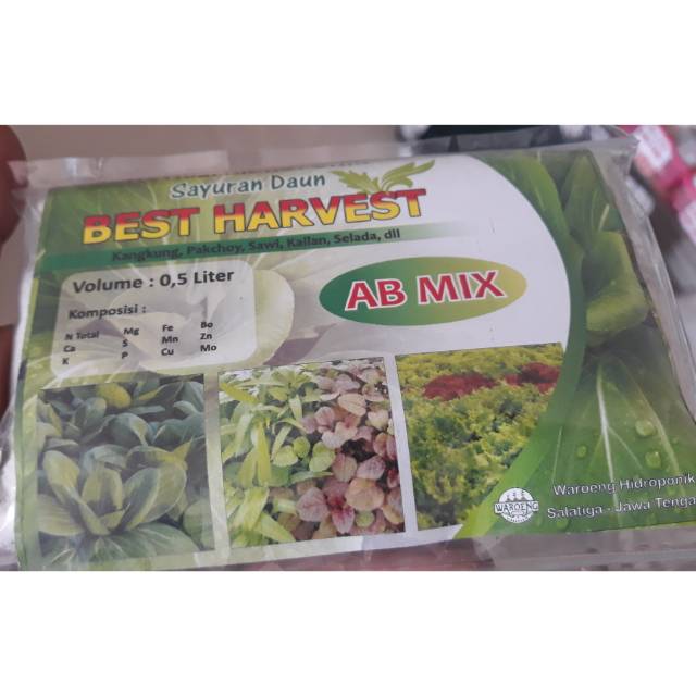 Nutrisi AB MIX Sayuran Daun