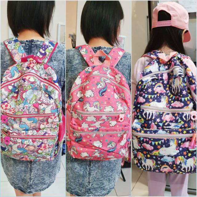 

❤️STATIONARY❤️ Tas Punggung Unicorn Glitter