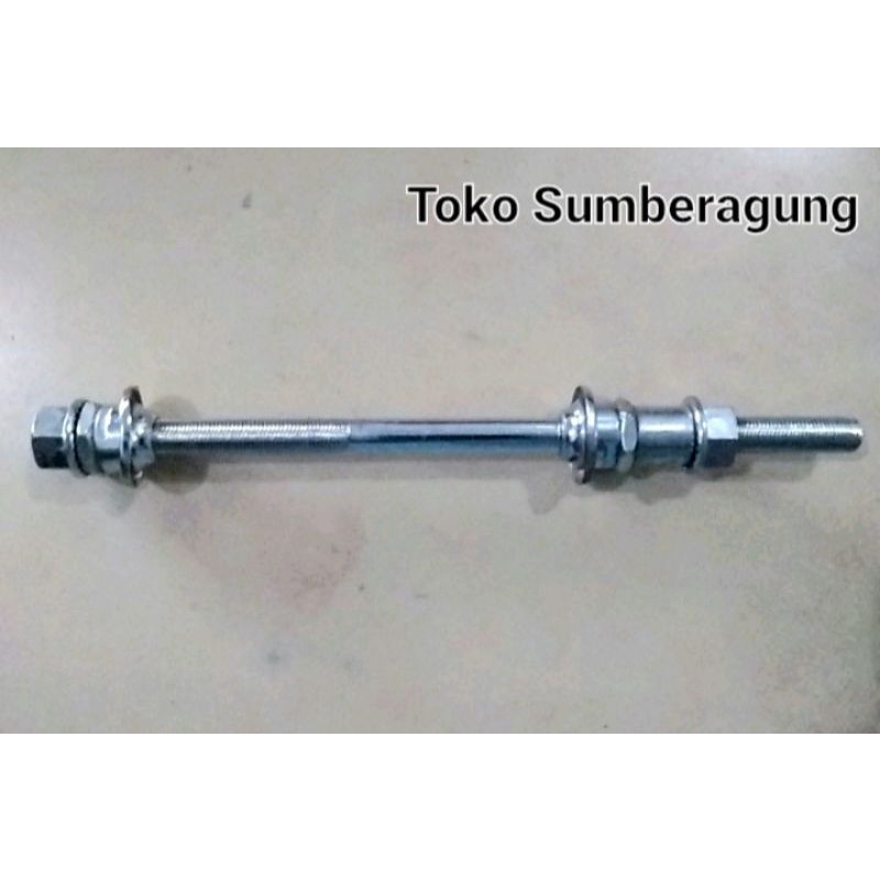 As belakang As Roda belakang sepeda MTB Federal Fixie Balap Roadbike Minion Minitrek lipat As Roda b