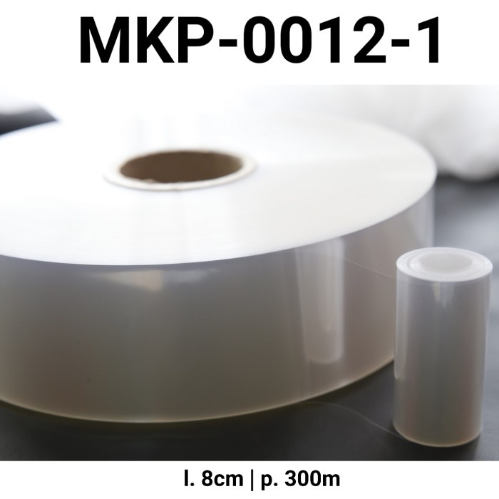 

MKP-0012-1 PLASTIK MIKA OPP ROLL TIPIS LEMAS TIRAMISU 8CM X 300M BEST SELLER