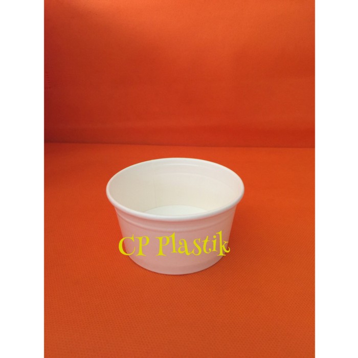 Jual Paper Cup Ice Cream 5 oz isi 50 pcs Shopee Indonesia