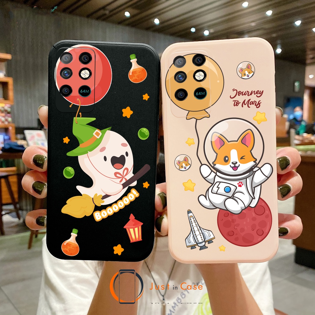 Softcase Macaron TPU (UV08) Infinix Note 8 11 HOT 11 11S 11 PLAY 10 10 PLAY 10S 9 9 PLAY 8 SMART 4 SMART 5 6