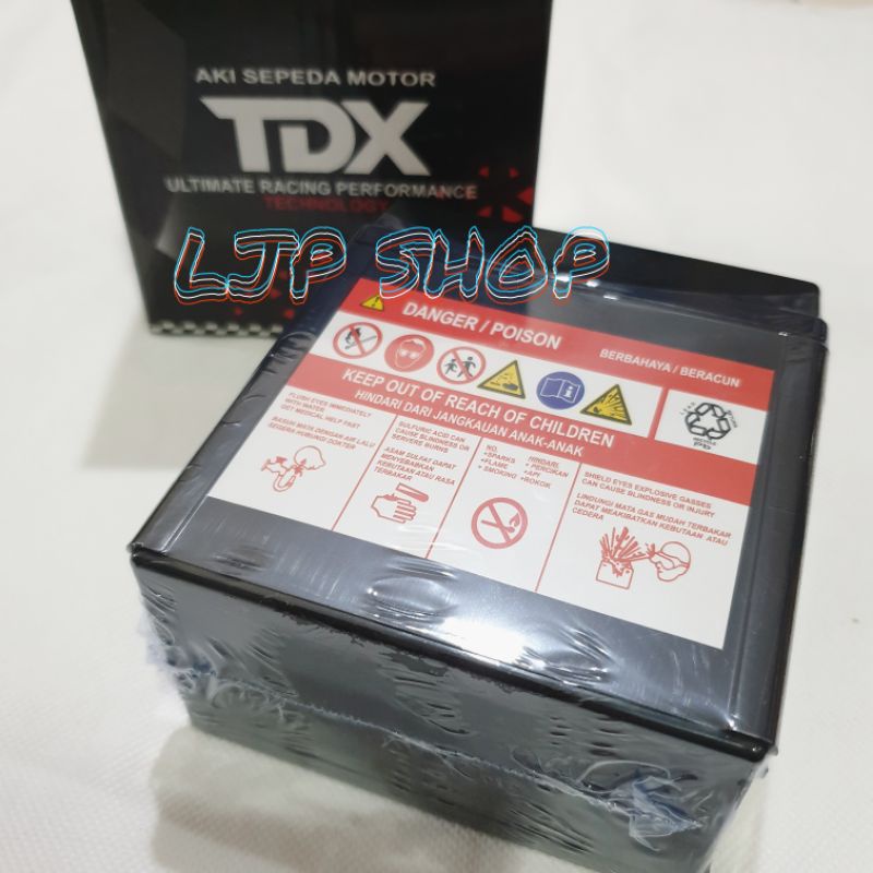 Aki kering motor rx king ninja r TDX asli original garansi 1 tahun