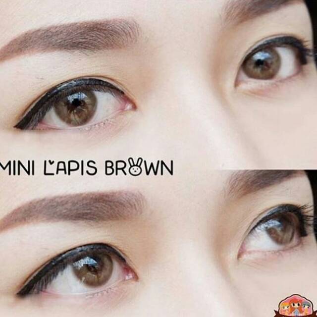 Softlens Mini Lapis 14mm by Dreamcolor1 softlen natural soflen kecil gray grey brown blue