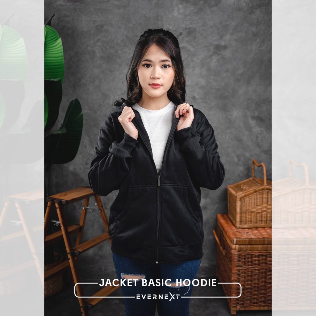 Hoodie Zipper Wanita Tebal Korea Oversize Jaket Hoodie Wanita Atasan Sweater Hodie Cewek Hitam Navy Maroon Kuning Mustard Abu Misty Kekinian Original Terbaru