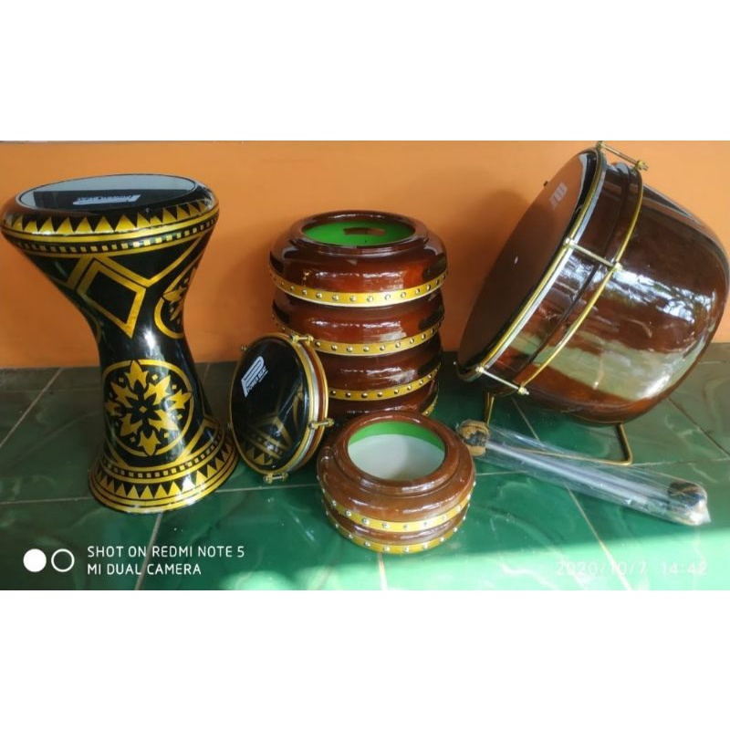 hadroh jepara full set motif