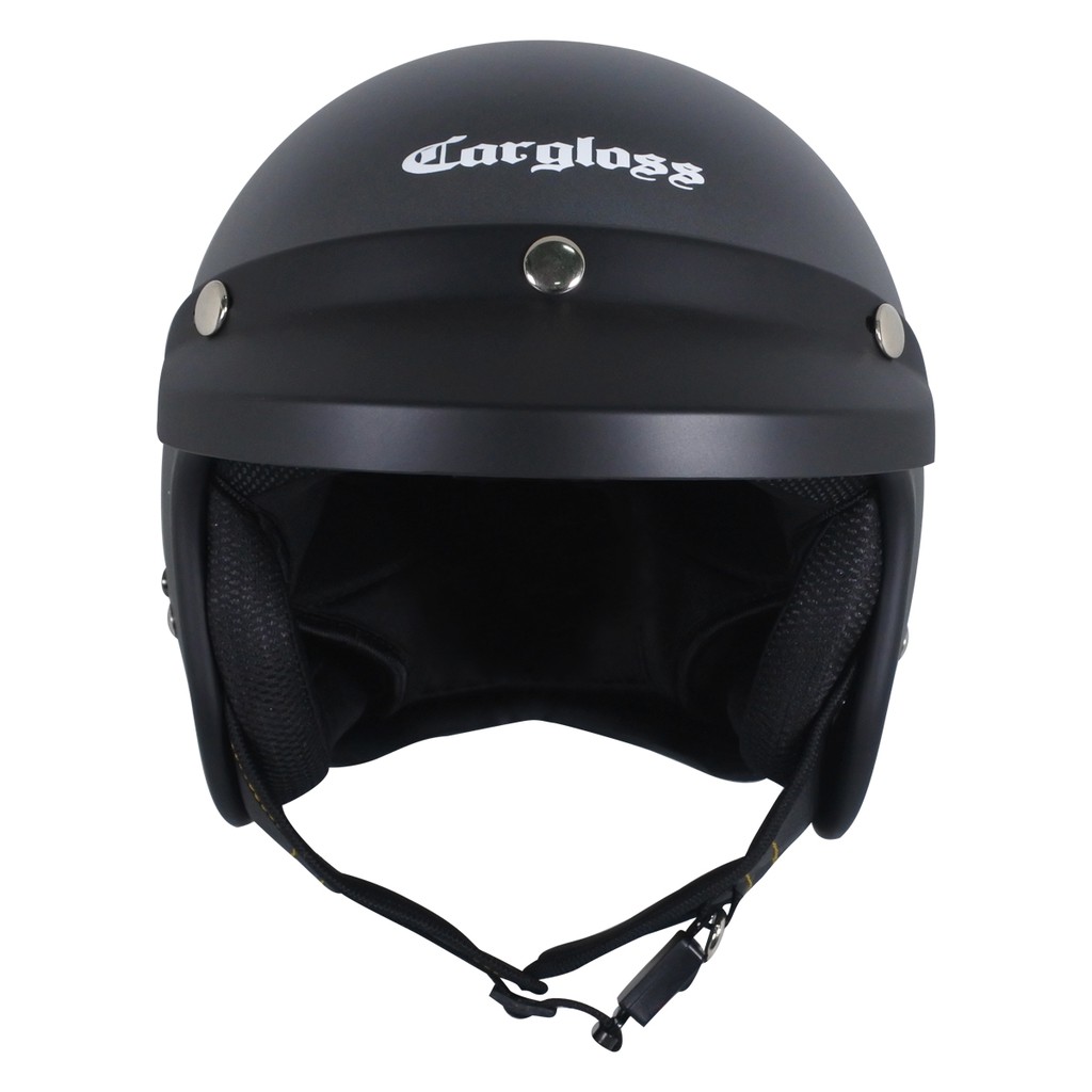 Helm Cargloss Original Retro CFM Army Half Face - Anchor Grey SG (Doff)-3