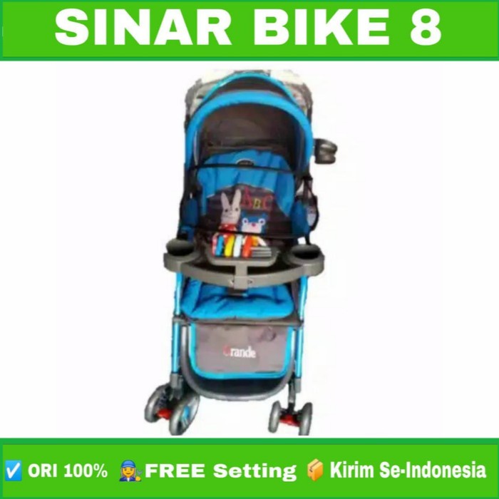 Baby Stoller Kereta Dorong Bayi PLIKO 268 R Grande