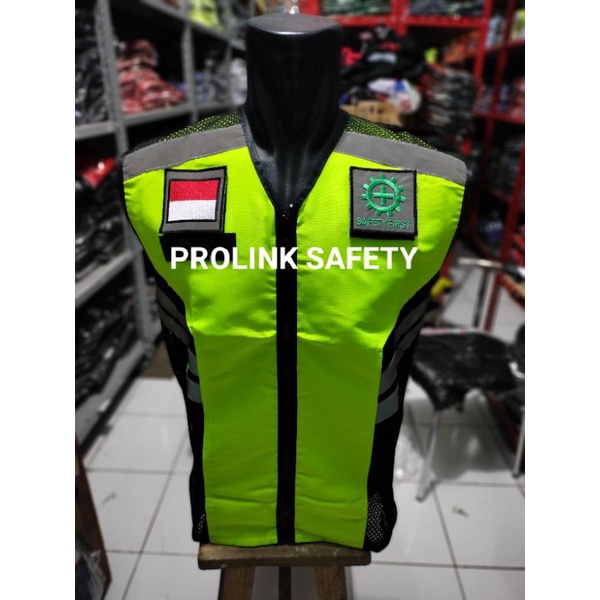 ROMPI SAFETY LOGO VELCRO TEMPELAN DADA PUNGGUNG