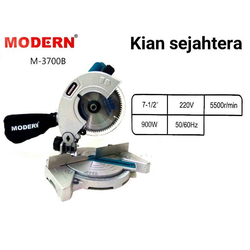 mesin potong aluminium mesin miter saw 7 M 3700 modern KS99