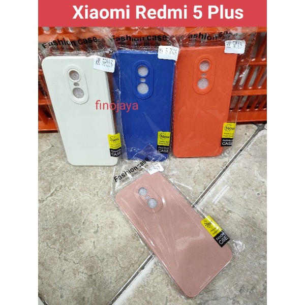 Softcase Redmi 5 Plus Silikon Casing Selicon Case Macaron Pelindung Pro Camera