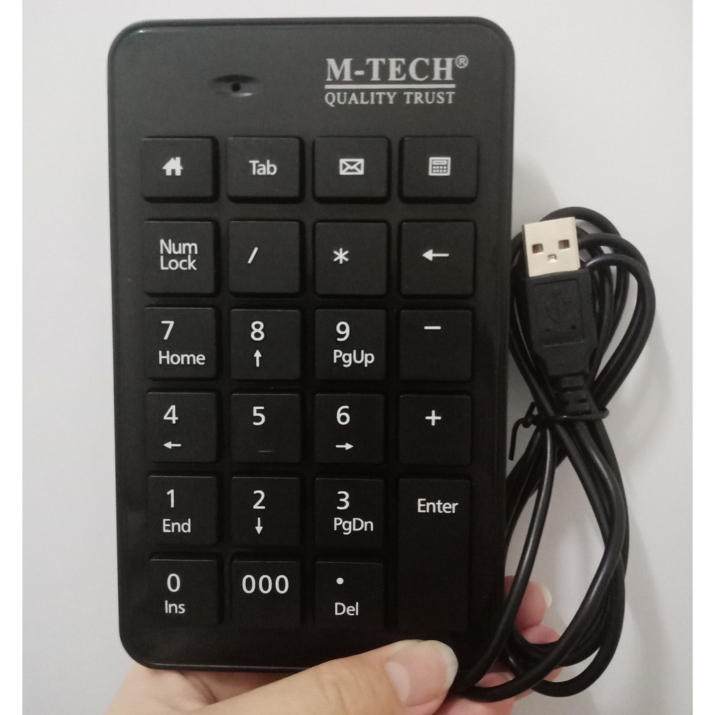 KEYBOARD NUMERIC CABLE NUMPAD KEYPAD USB M-TECH