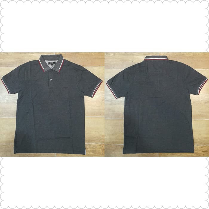Kaos Polo Shirt GIORGIO ARMAN1 Import Regular Cut