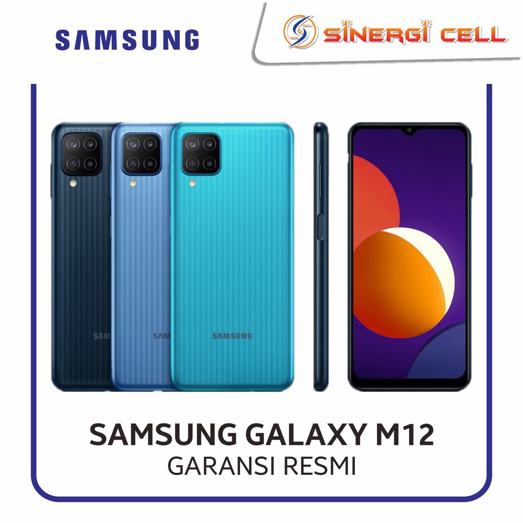 Samsung Galaxy M12 Ram 4/64 GB - Garansi Resmi