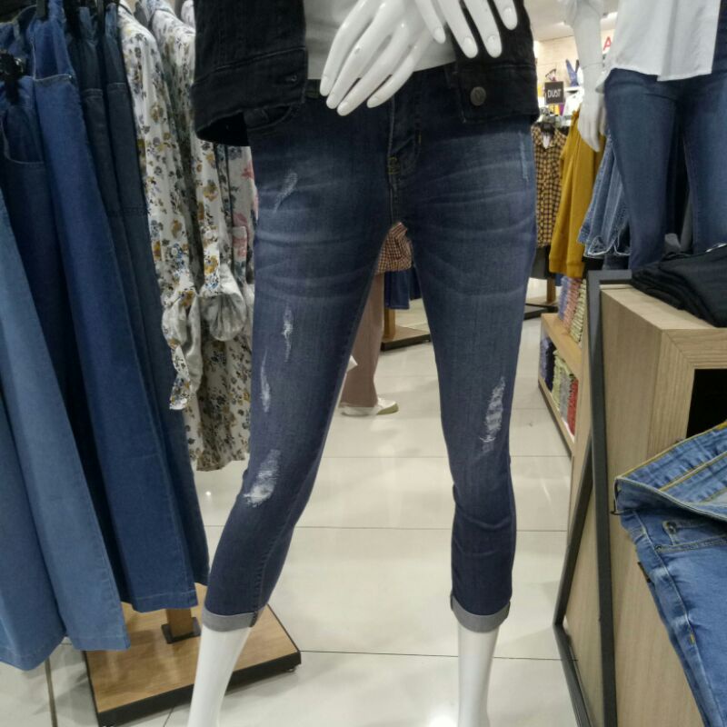 celana jeans | jeans 7/8 DUST ORI