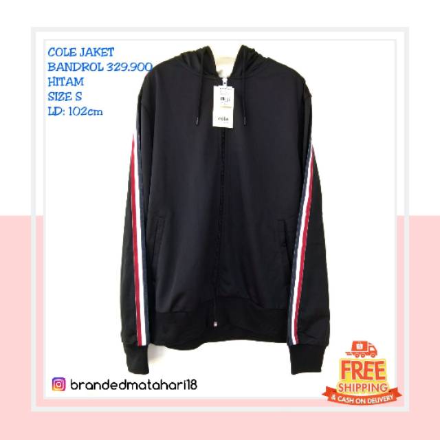 JAKET COLE UNISEX BANDROL 329.900/ JAKET/ BRANDED MATAHARI