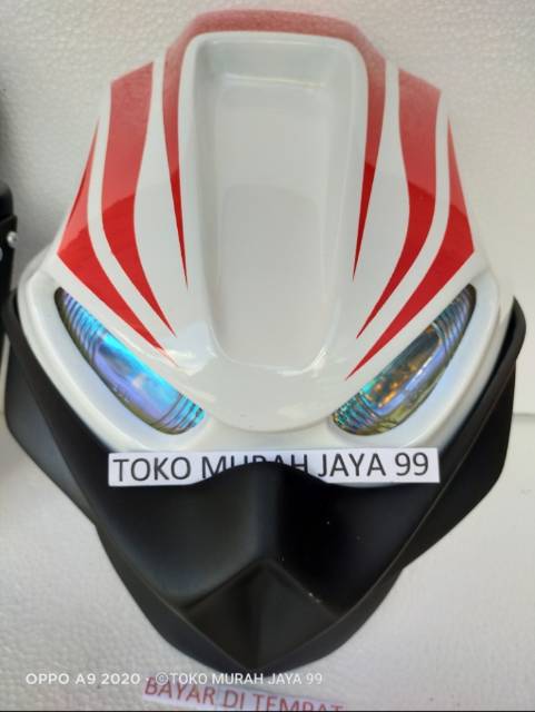 Kedok Lampu Monster Predator Vicion Rx King Byson Scorpio Dll Universal Shopee Indonesia