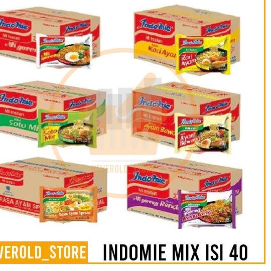 5.5 Promo >>/【Promo Hari Ini】/5.5 Brands Festival/Bisa COD/【SHOPEE MALL】 Indomie 1 Dus isi 40 (bisa 