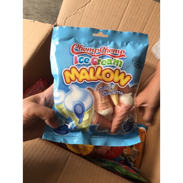 

Mallow Ice Cream Blueberry Chomp Chomp