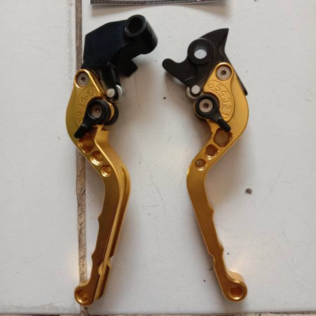 Handle Rem Dan Kopling Untuk Yamaha Vixion Old Warna Gold