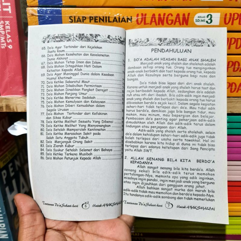 Tuntunan Doa Anak Sehari Hari Dilengkapi Gambar dan Bacaan Latin : Buku Anak