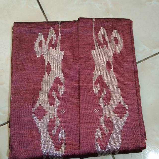 Songket Silungkang Motif Borneo