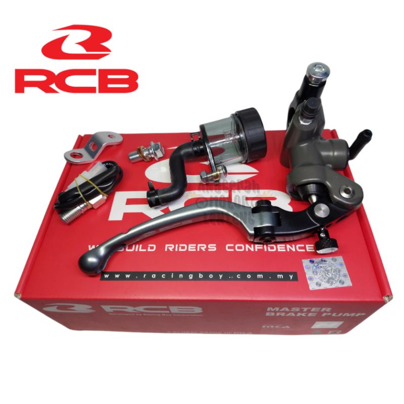 Master Rem Kanan Master Brake Pump RCB S1 Radial 17MM Titanium