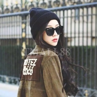 TMALL88 Kacamata Korea Fashion Design Kacamata Hitam Kacamata Pelindung UV Sunglasses Wanita/Pria