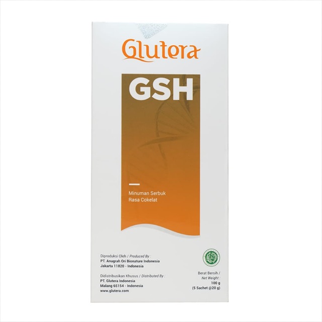 Nutrisi Glutera Glutathione - BPOM Halal