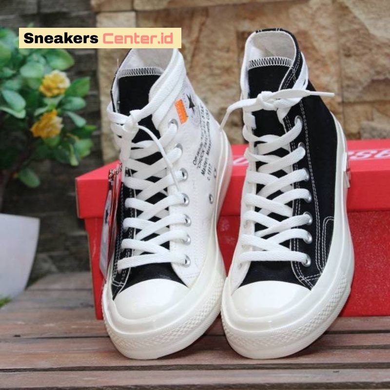 converse chuck taylor off white black