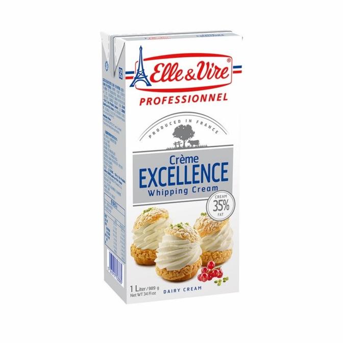 

(BISA COD) Whipping Cream Elle & Cream Exellence 1 Liter