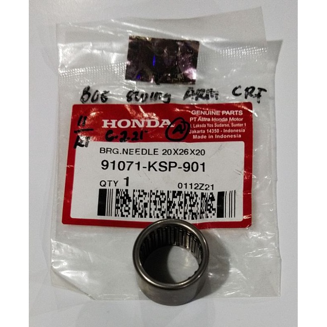 Bearing Bosh Swing Arm Crf 150 L Original AHM