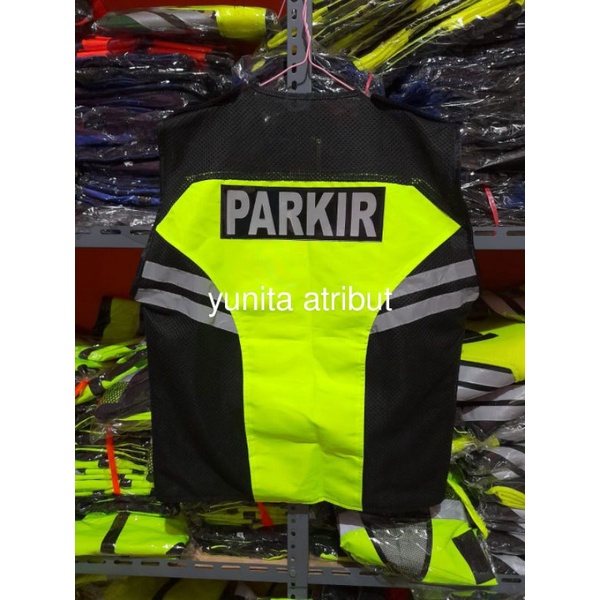 Rompi Parkir,Rompi Parkir Dishub,Rompi Parkir Jaring Taslan