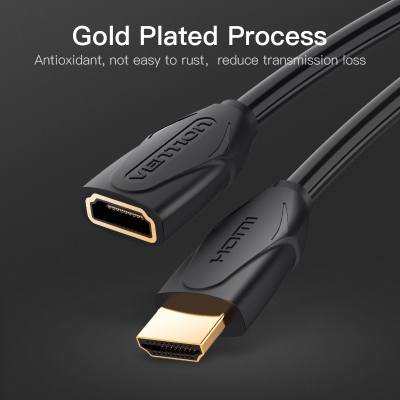 Vention Kabel Extension Hdmi 1080p Male Ke Female