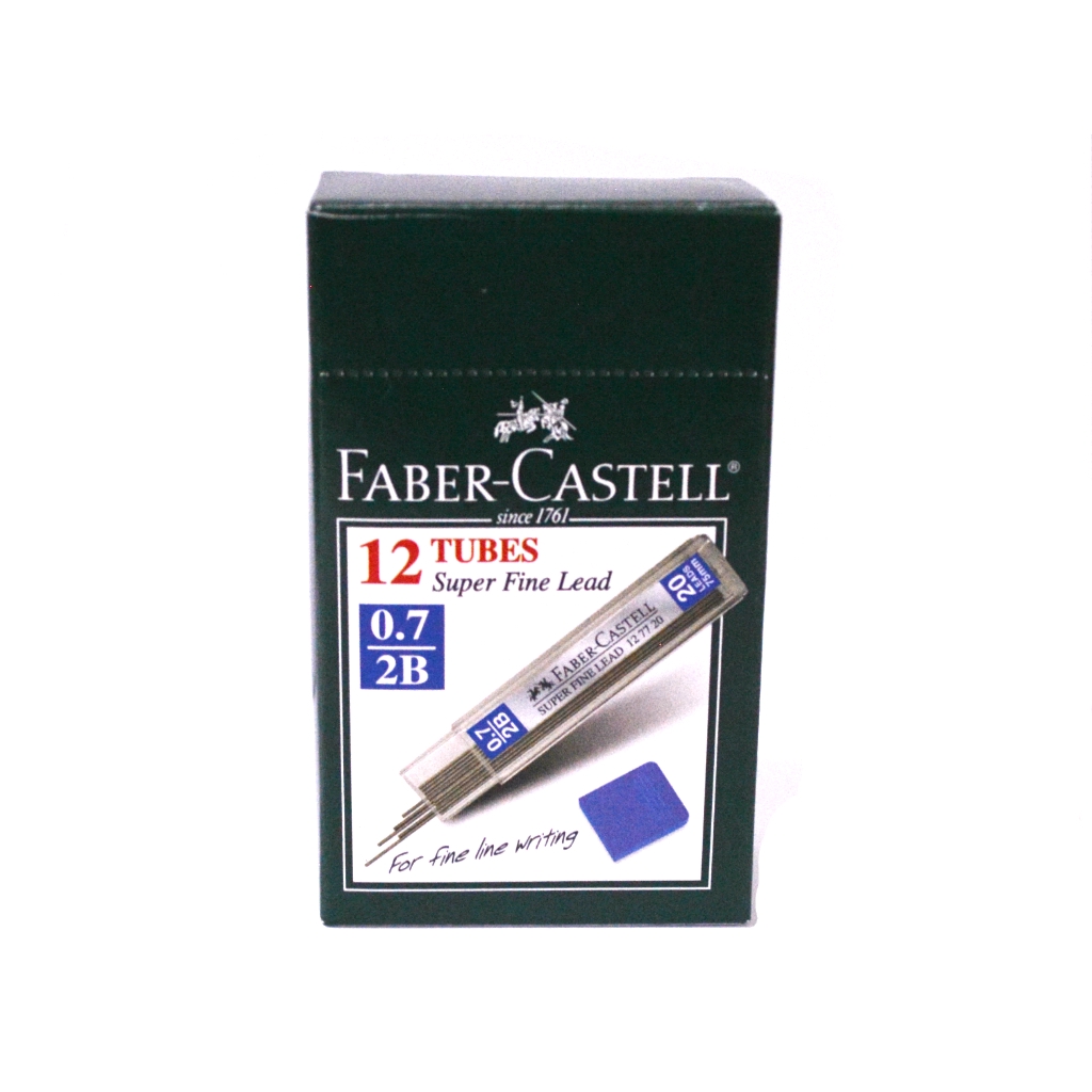 

RB Refill Isi Pensil Mekanik Faber Castell 2B Lead 0.7 MM Per Box