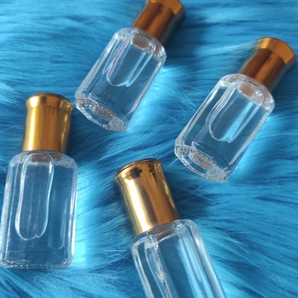 3 Botol Minyak Wangi Kasturi Kijang/Silver/Soft Aroma Tahan Lama