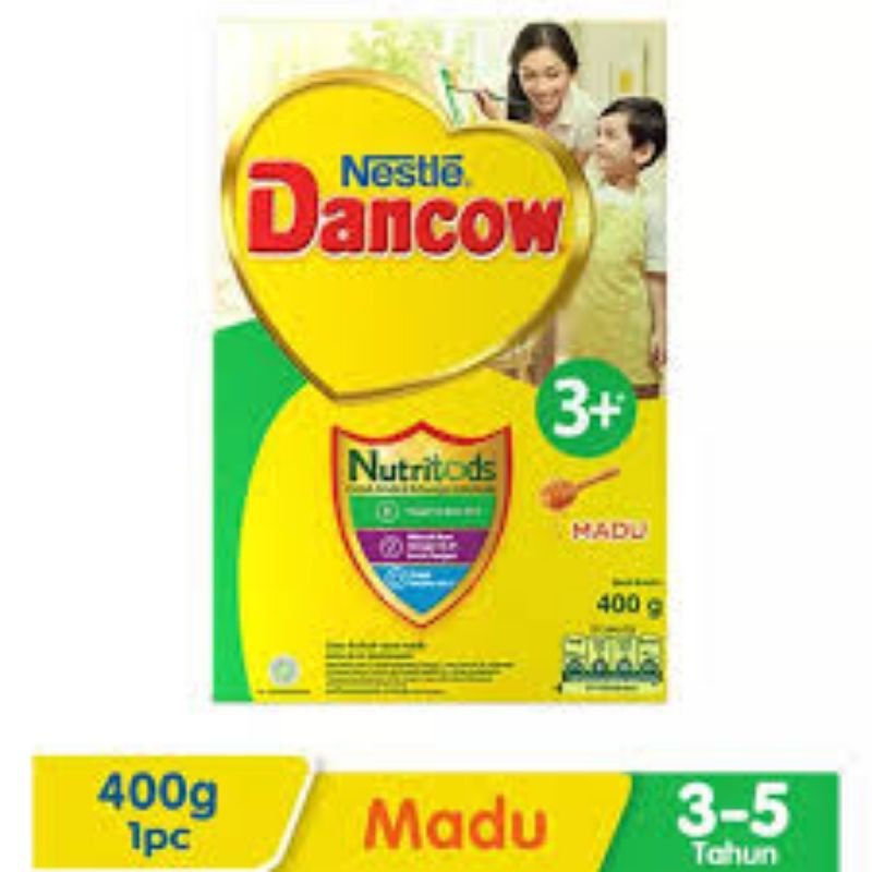 

DANCOW 1+ / 3+ MADU / VANILLA / COKLAT 400GR