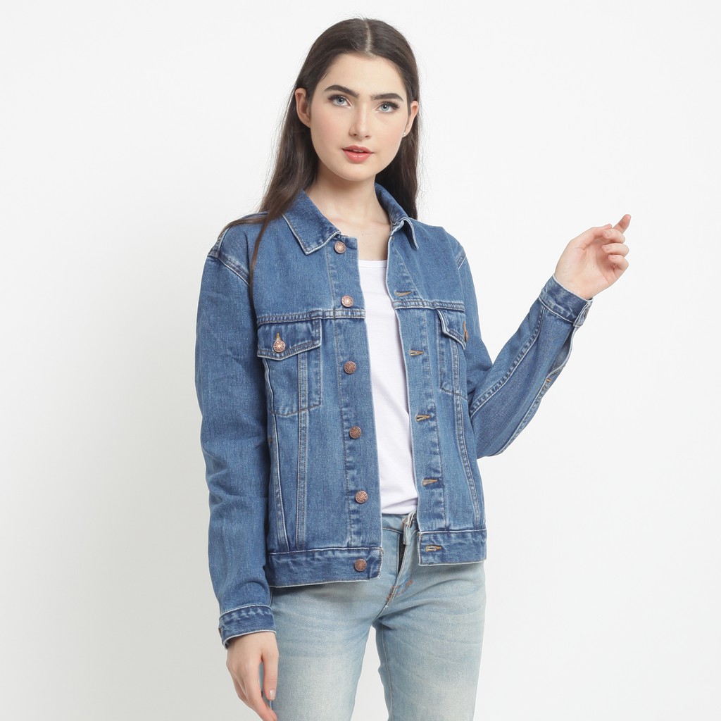 Edwin Jaket Jeans Unisex Manhattan 02 Slim Fit