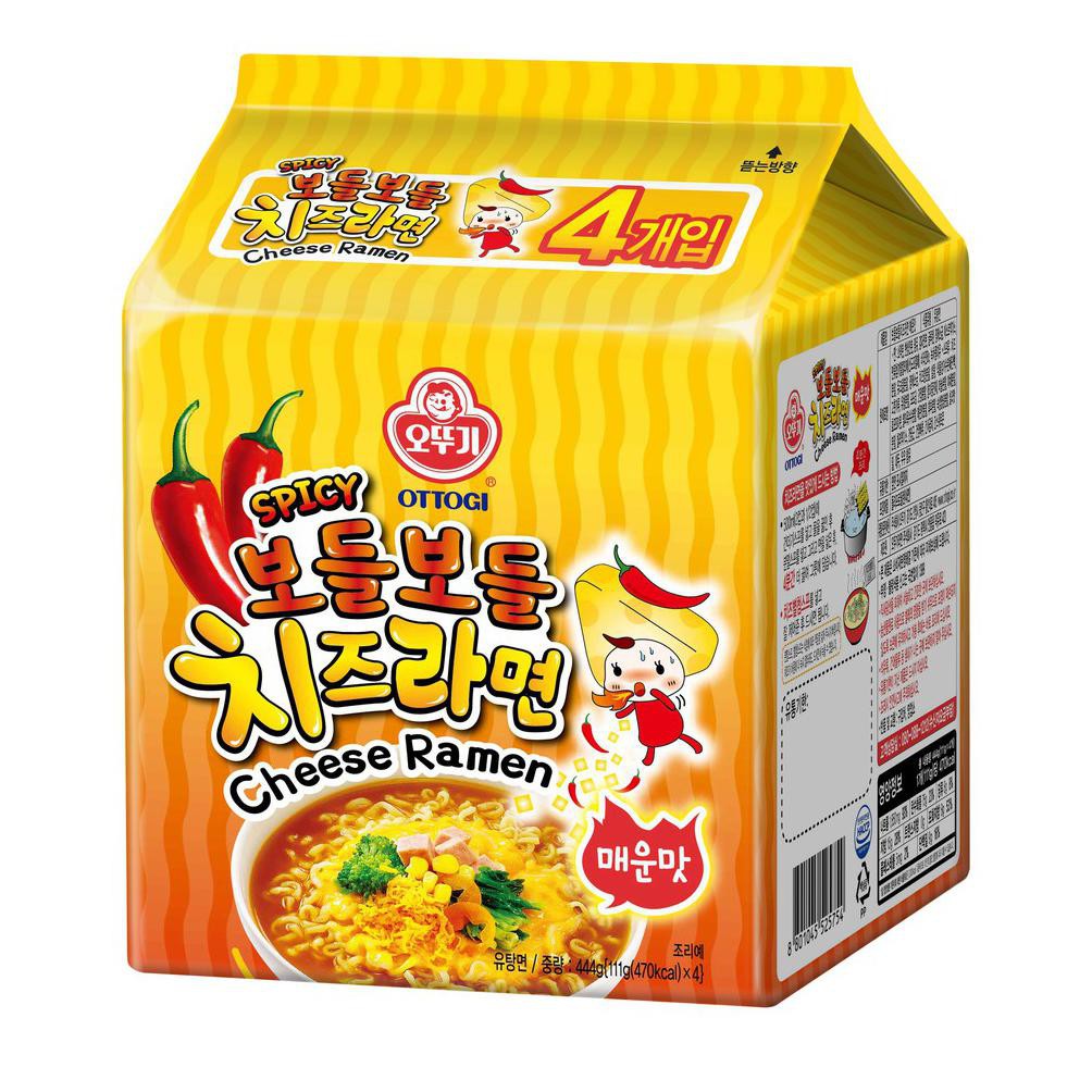 

{BISA COD} Ottogi Spicy Cheese Ramen - 444gr (111gr x 4 pcs)* OBRAL [Kode 1|Kode 2|Kode 3|Kode