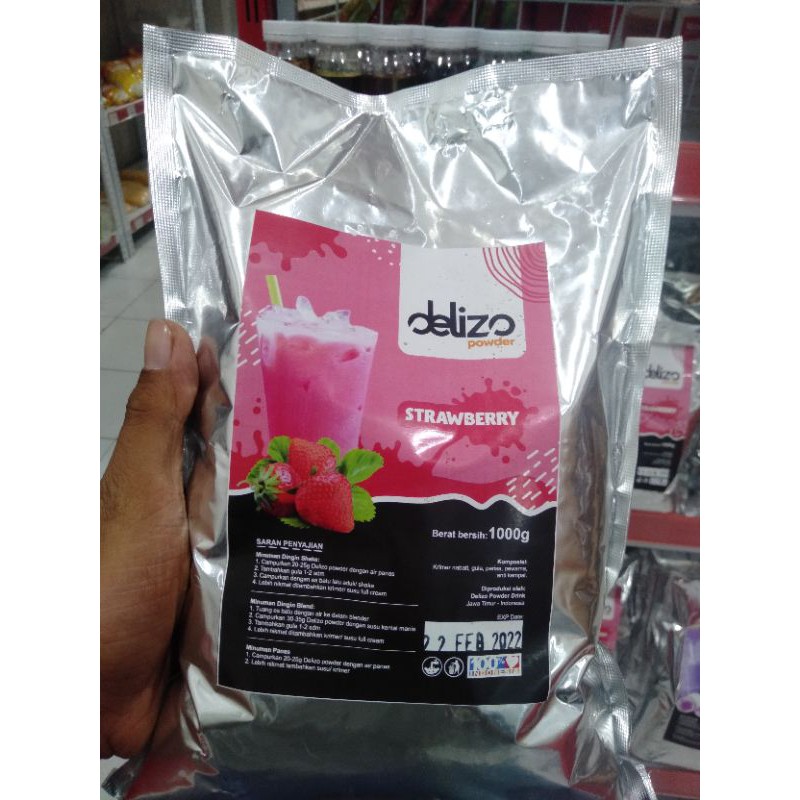 

Delizo powder strawbery 1 Kg