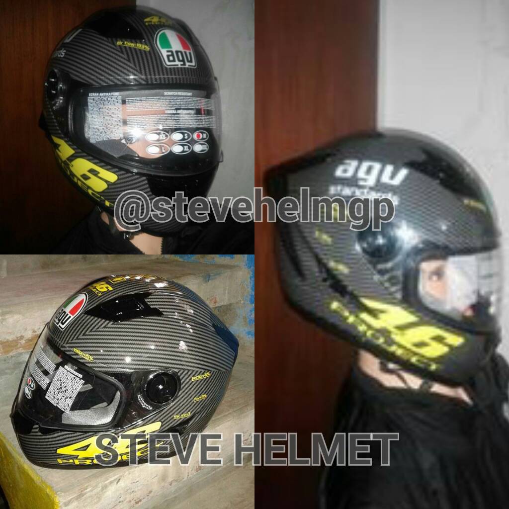 Helm AGV Pista 1 Repaint