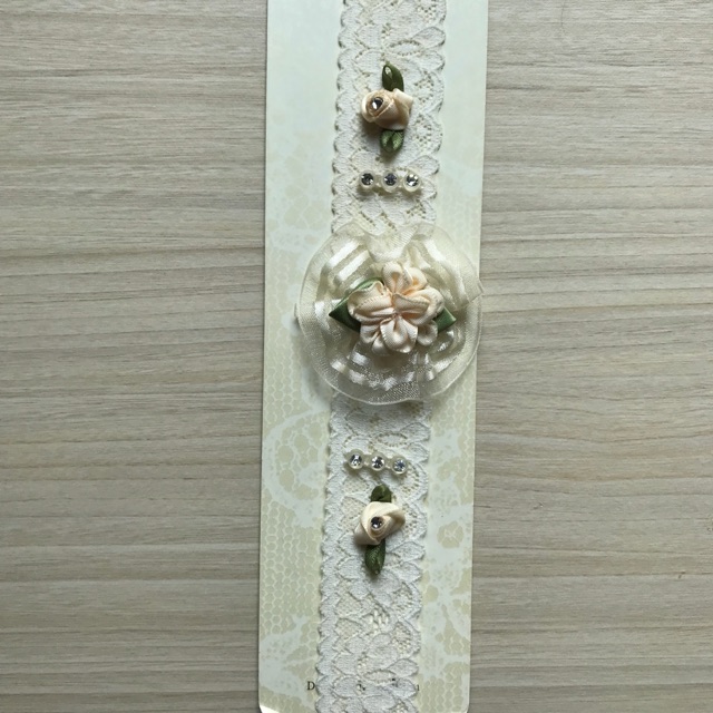 Preloved bandana bayi lovely lace