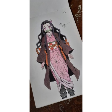 Gambar anime Custom berwarna